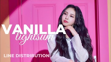 LIGHTSUM - Vanilla | Line Distribution