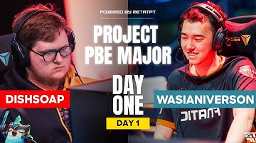 PROJECT PBE MAJOR Set 16 | DAY 1 | ALL GAMES