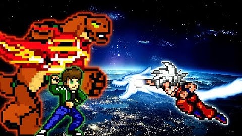 Ben 10 Ultimate Alien V2 OP (all form) VS Son Goku DBS V7 OP (all form) in Mugen