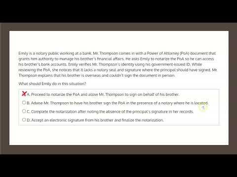 NYS Notary Public iPREP Banking #5 Q2