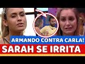 🔥Sarah SE IRRITA e com Gil ARMA CONTRA CARLA; Lumena ELIMINADA; Karol ERRA DE NOVO! Plantão BBB21