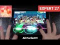 [バンドリ/ガルパ] 花笑みのデュオ (Hanaemi no Duo/Duo of Blooming Smiles) - [Expert 27]「手元動画/All Perfect」