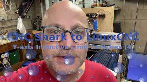 CNC Shark to LinuxCNC ... Inductive Limit Switches are cool ! (4)
