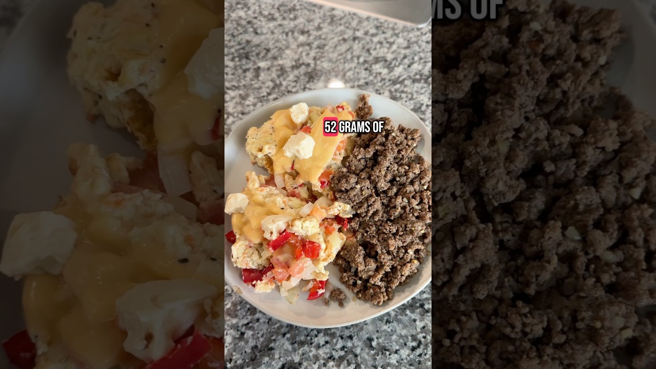 High protein meals = 52 grams of protein, 427 calories! 