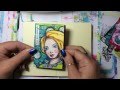 Mini Art Journal Flip