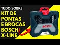 Kit de Pontas e Brocas Bosch X-Line com 33 Unidades | Brocas Bosch para Furadeira e Parafusadeira