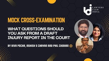 Mock Cross Examination by Adv. Ashish Chavan and Dr. Phil Cherian (FACTS)