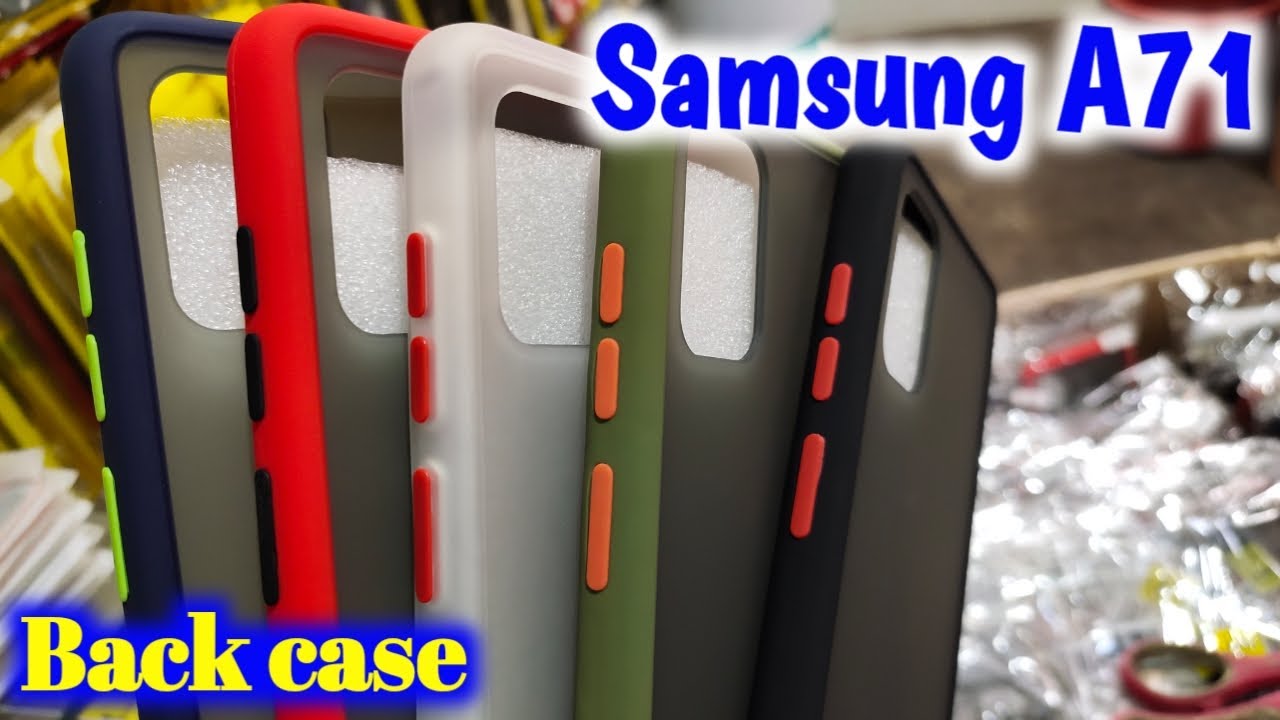 Samsung galaxy A71 back cover Back case for Samsung A71 YouTube