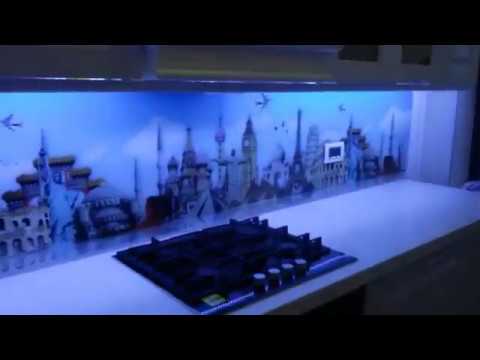 ს კ ი ნ ა ლ ი - ნაწრთობი მინის სამზარეულოს წინსაფარი