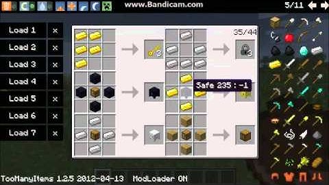 Multi Mod Showcase! (TooManyItems, Single Player Commands, and Thousand Recipies)