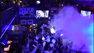 NEW ENGLAND PATRIOTS FANS REACT TO SUPER BOWL LIII IN DOWNTOWN BOSTON