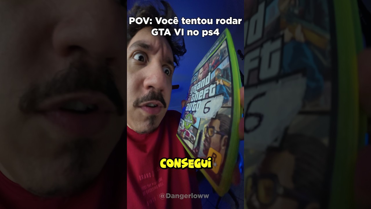 🔥Tentei rodar GTA 6 no meu PS4 😱