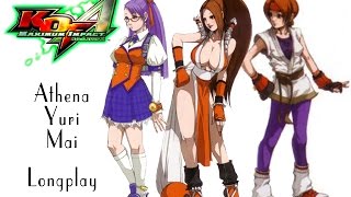 KOF Maximum Impact Regulation A [PS2] Athena - Yuri - Mai