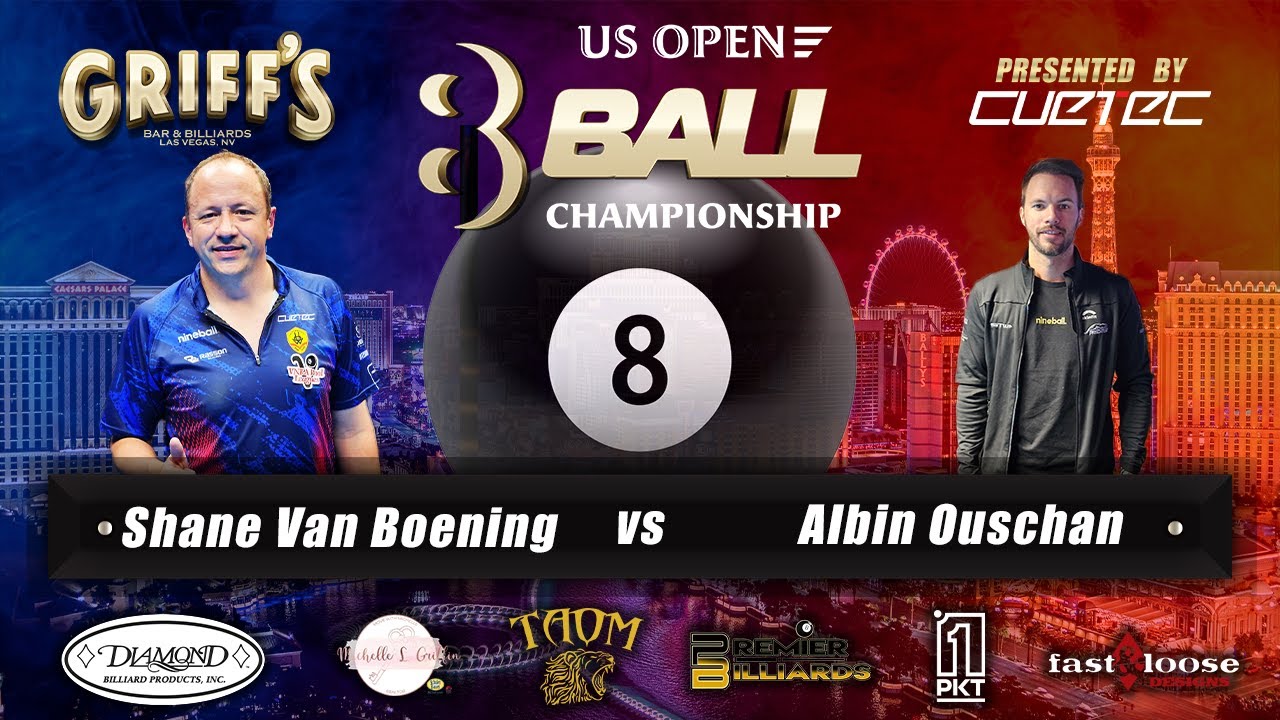 Shane Van Boening vs Albin Ouschan | 2024 US Open 8-Ball Championship