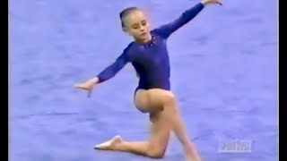 Alexis Brion WINS floor exercise at the 1995 US Olympic Festival!
