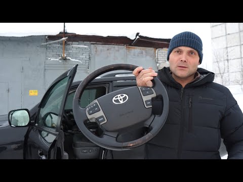 Tuning Land Cruiser 200. Heated steering wheel.