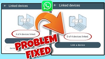 4 devices linked already | whatsapp multi device support | whatsapp new update