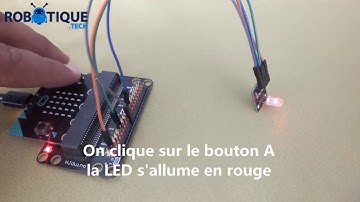 Commander un module LED RGB par Micro:bit