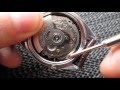 How to remove Stem/Crown from Seiko 7s26 Movement