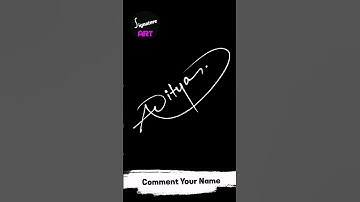 Aditya Name Signature Style | Aditya Unique Signature | A Letter Style #signature #artist #art
