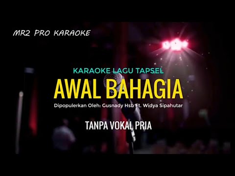 Karaoke Tanpa Vokal Pria | AWAL BAHAGIA