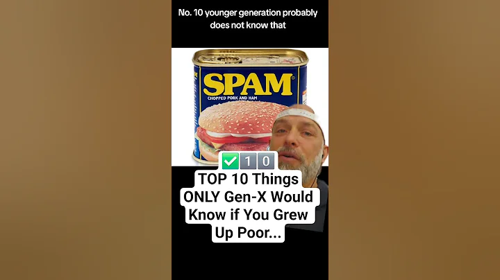 ✅️1️⃣0️⃣ TOP 10 Things ONLY Gen-X Would Know if You Grew Up Poor... #genx #top10