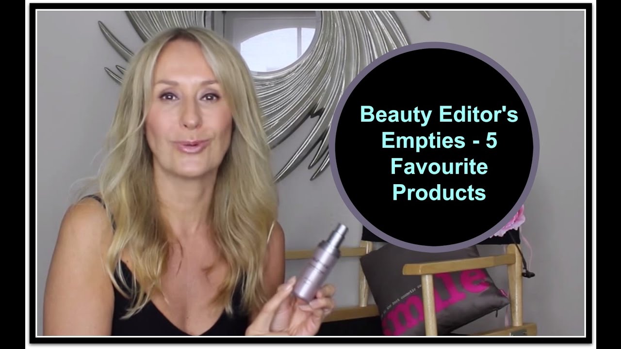  Beauty Editor s  Empties Nadine Baggott YouTube