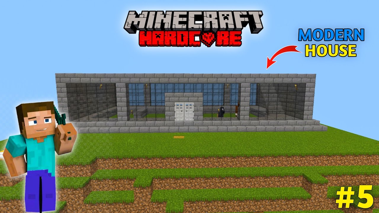 Minecraft hardcore survival series EP 5 || the pagla gamer - YouTube