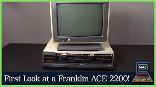 Franklin Ace 2200 - We Need Some Super Glue - First Look
