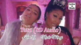 TUSA (8D AUDIO ) - Karol G ft. Nicki Minaj