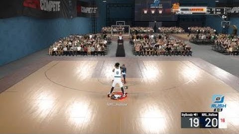 NBA 2K21 rush 1v1 center build