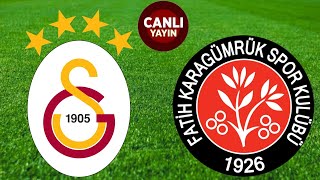 Galatasaray Karagümrük Maçi Canli İzle