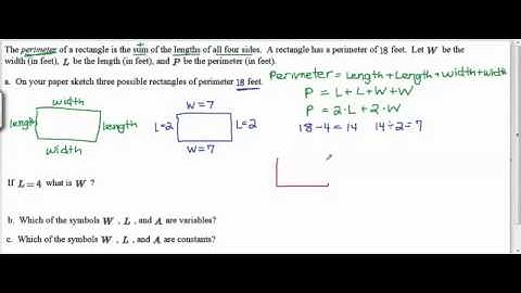 Find 3 Rectangles with a Perimeter of 18 Feet
