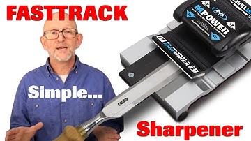 How to Sharpen a Chisel Razor Sharp in Minutes | FASTTRACK Mk2 Sharpening Guide