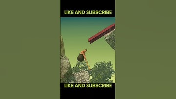 GETTING OVER IT ✅️🚀 WATCH TILL END #gameplay #gettingoverit #shorts