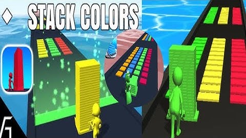 Stack Colors 🎨 Game || Gameplay Walkthrough 🔥🔥🔥🔥|| (Android,IOS) || All Levels 🔥🔥💥😱😎