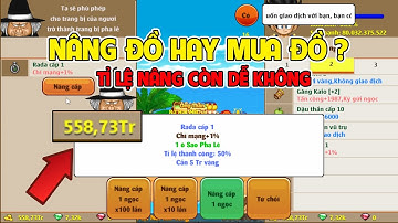 Ngọc Rồng Online  - Nên Bỏ Vàng Đập Đồ Hay Mua Đồ Có Sẵn