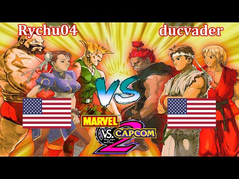 Marvel vs Capcom 2: New Age of Heroes - Rychu04 vs ducvader