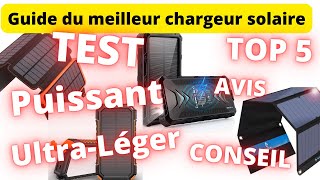 Comment Choisir une Batterie de Chargeur Solaire Portable ? TOP 5 Meilleur 2023 Léger & Puissant !