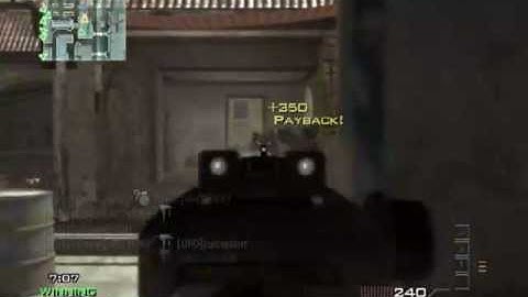 MW3 - 9 man kill feed