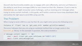 How to Send a DM on Discord Using User IDs in Python Discord.py