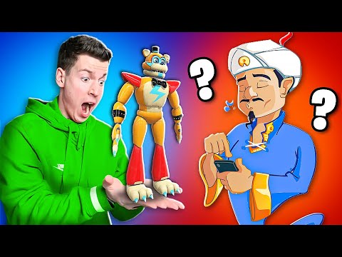 😱 сможет Ли *СТРАННЫЙ* Акинатор Угадать АНИМАТРОНИКОВ из FNAF 9 ?