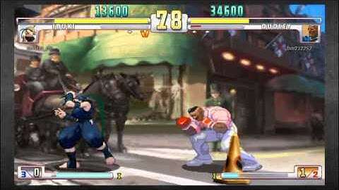 Dudley Reset Combo Madness !!! (suikun_de) Ibuki vs (bm717252) Dudley