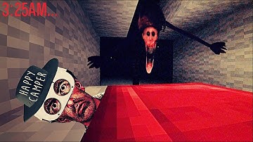 I Camped Overnight in VR Minecraft with Horror Mods