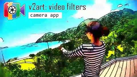 Video filters app - v2art