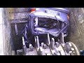 Extreme Dangerous Car Crusher Machine & Excavator In Action, Destroy Everything Easily Machines