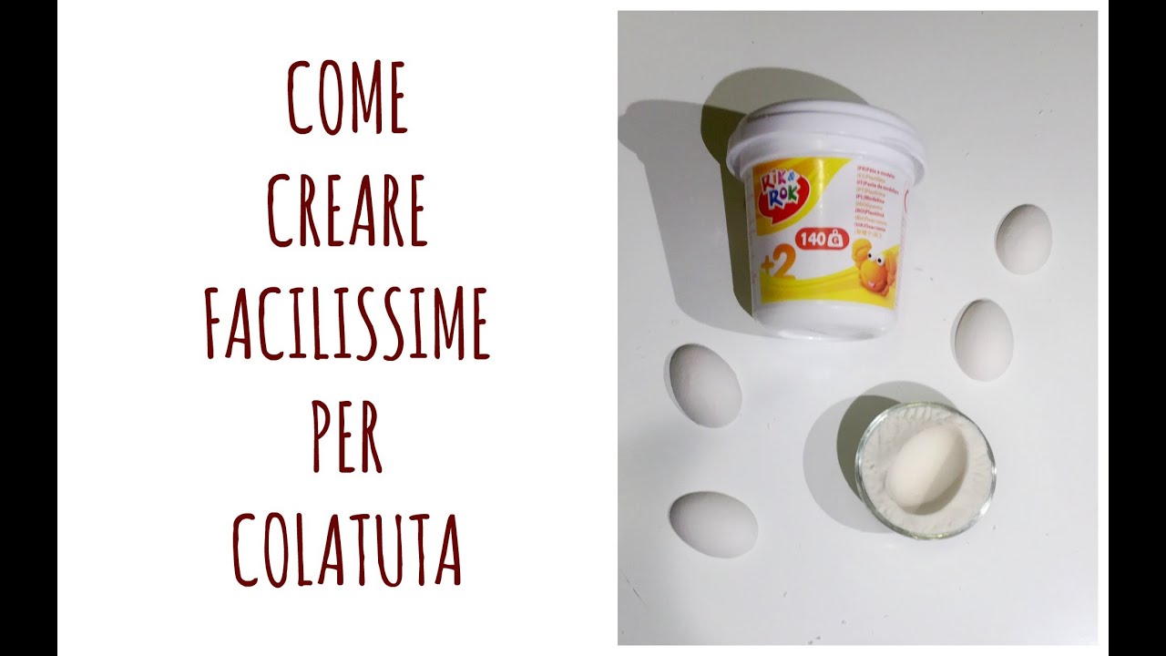 Tutorial: come fare un semplice stampo in gesso, per realizzare i