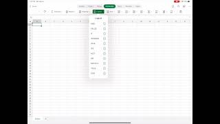Utilizing Excel on Your iPad