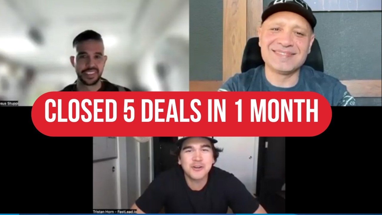 How He Closed 5 Real Estate Deals in 30 Days (Full Breakdown)
