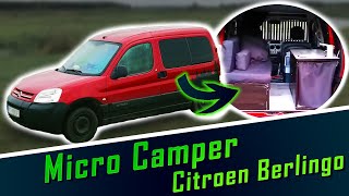 Micro camper Citroen Berlingo [ENG subtitles]